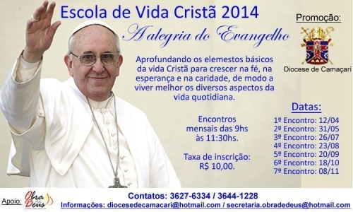 Escola de Vida Crist&atilde;