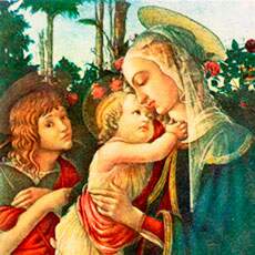 Maria retrata com perfeição o seguir a Jesus Cristo