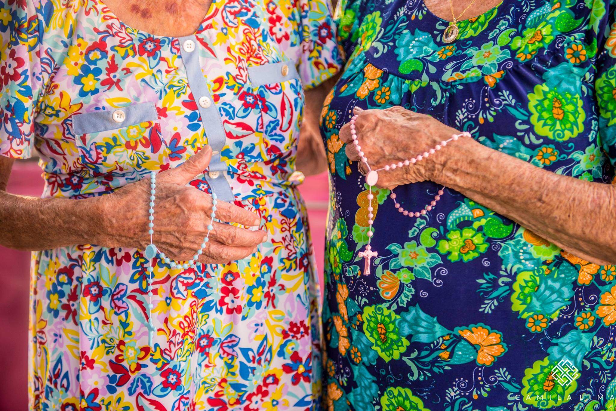 Gêmeas capixabas completam 100 anos e fazem ensaio fotográfico – Crédito das fotos: Camila Lima