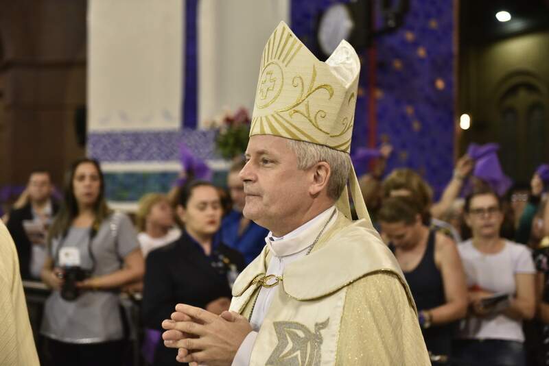 bispo de São Luiz de Cáceres, no Mato Grosso, Dom Antonio Emídio Vilar - Festa da Padroeira - Foto Thiago Leon