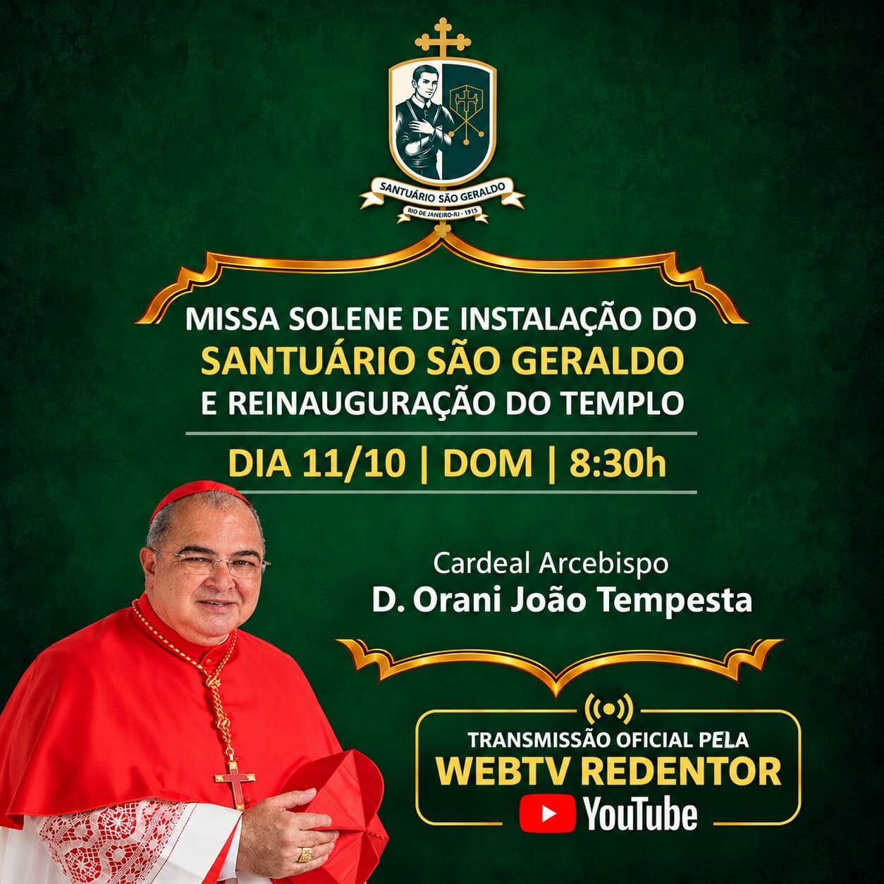 Santuário São Geraldo Majella - Rio de Janeiro