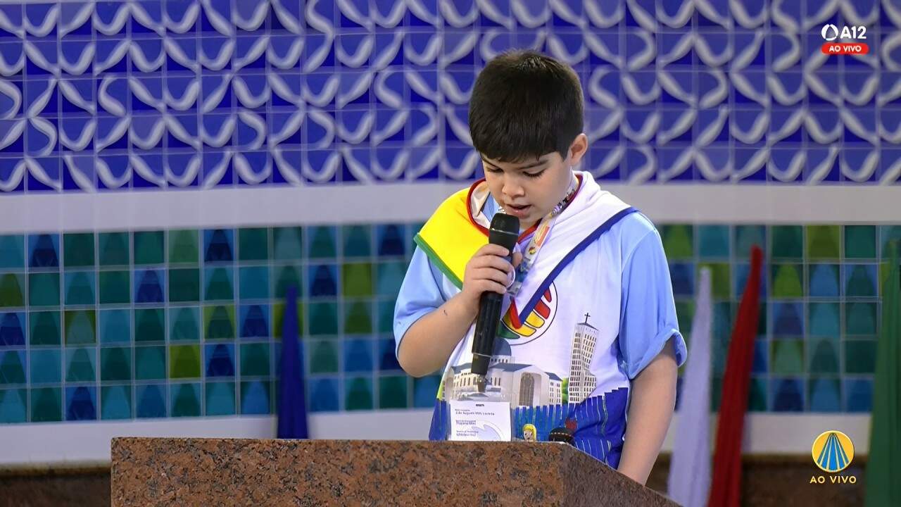 Reprodução/ YouTube Santuário Nacional Reprodução/ YouTube Santuário Nacional