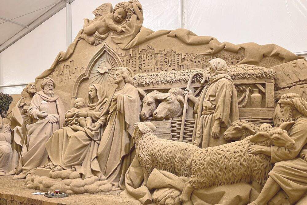 Sand Nativity