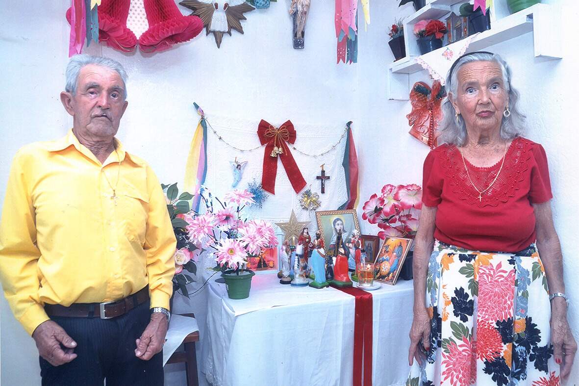 Braz Delfino de Castro e Noêmia de Castro, São Pedro da União/MG – 64 anos de casados no dia 20/09/2022