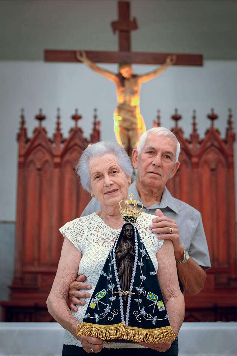Lucia Borges Zordan e Tótero José Zordan, Itapira/SP – 61 anos de casados no dia 16/09/2022