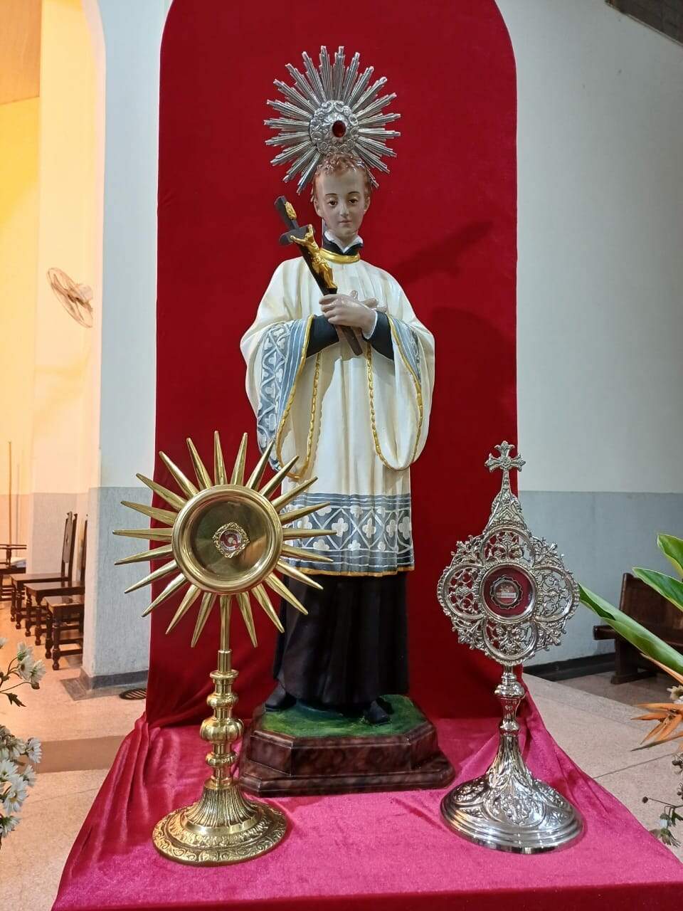 Reprodução/ Paróquia São Luiz Gonzaga - Rincão (SP) Reprodução/ Paróquia São Luiz Gonzaga - Rincão (SP)