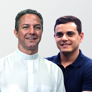 Padre Camilo e Eduardo Gois