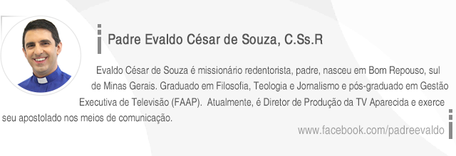 Assinatura padre Evaldo Souza - Colunista