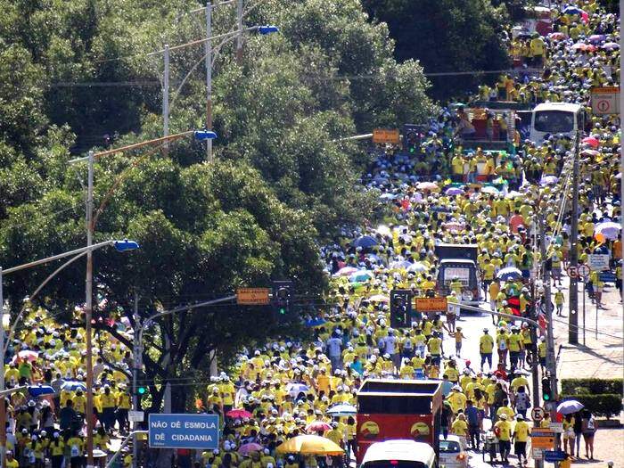 Caminhada da Fraternidade em 2014 (cr&eacute;dito Arquidiocese de Teresina)