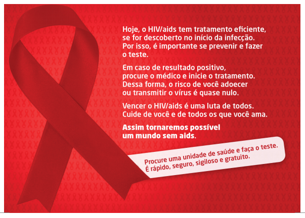 Campanha CNBB Tratamento HIV Campanha CNBB Tratamento HIV