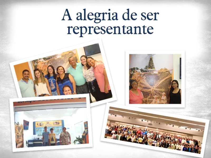 Alegria de ser representante