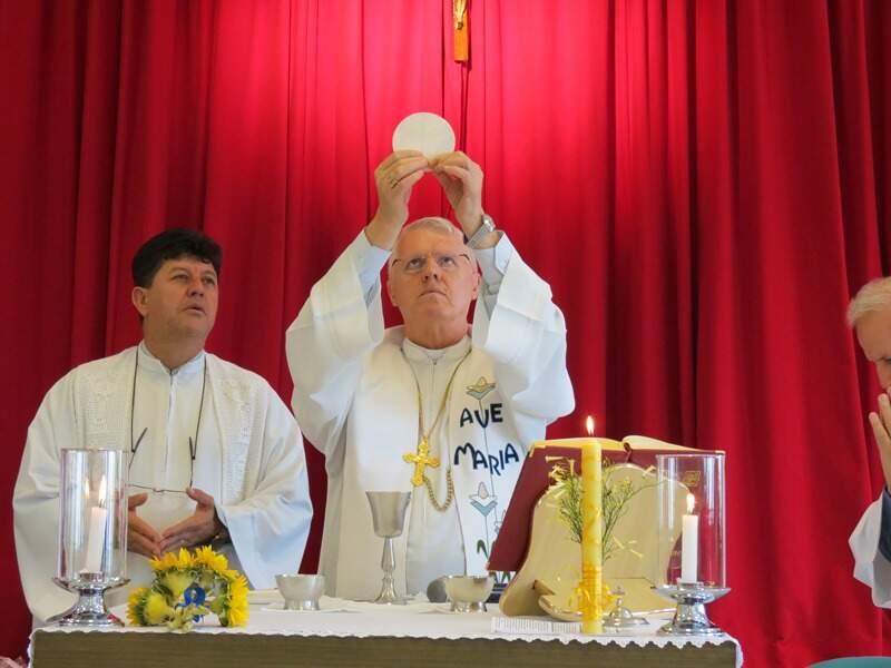 CASSG celebra Missa de Páscoa com a presença do nosso Arcebispo Dom Orlando Brandes