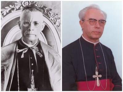 Dom Joaquim Domingues de Oliveira e Dom Afonso Niehues