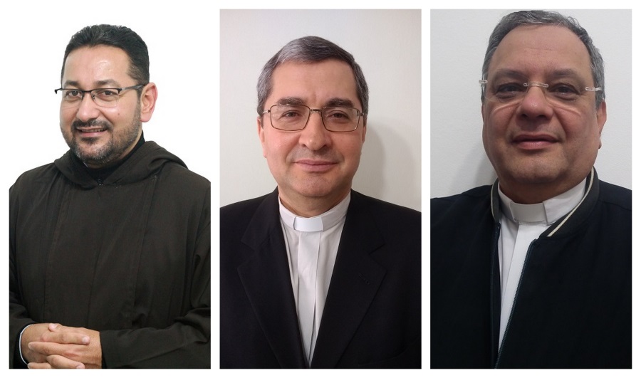 Frei Rubival Monsenhor Jo&atilde;o Portella Amado  Padre Paulo Alves Rom&atilde;o 