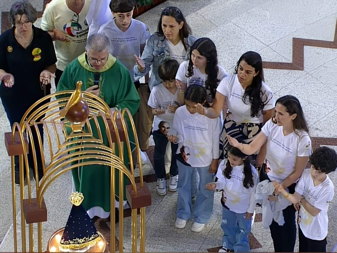 Reprodução/ YouTube Santuário Nacional