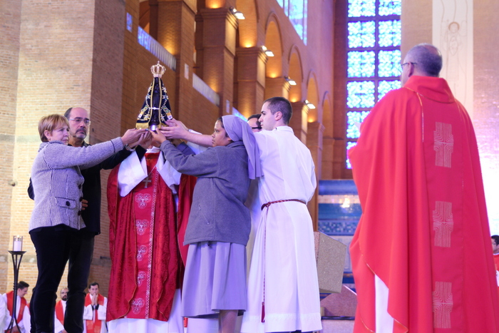 Diocese de Santo Andr&eacute; recebe Imagem Jubilar (Elisangela Cavalheiro)