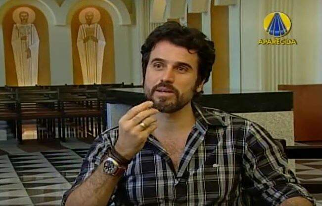 eriberto Leão fala de sua devoção a Nossa Senhora Aparecida em entrevista a TV Aparecida_foto: reprodução TV Aparecida