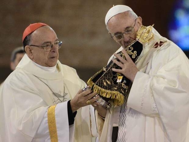 papa francisco e dom raymundo