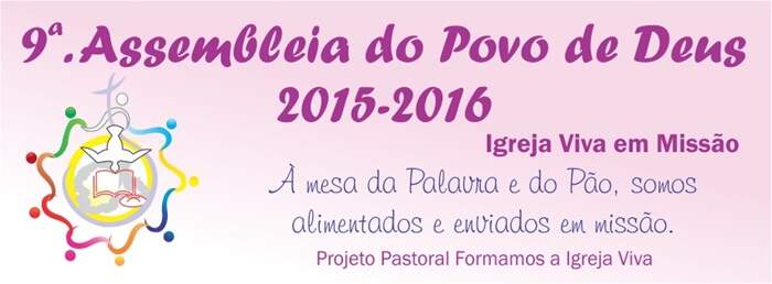 9&ordm; Plano Arquidiocesano de Pastoral Pouso Alegre