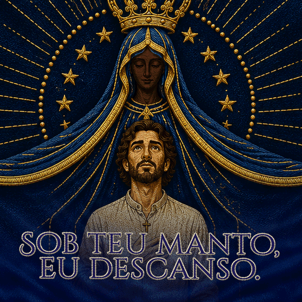 sob o manto da mãe