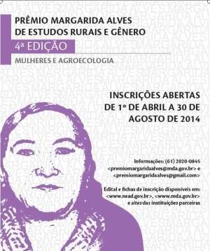 Pr&ecirc;mio Margarida Alves de Estudos Rurais e G&ecirc;neros