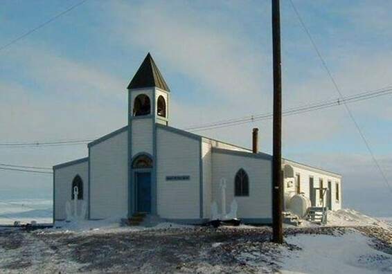 Igreja na Antártida