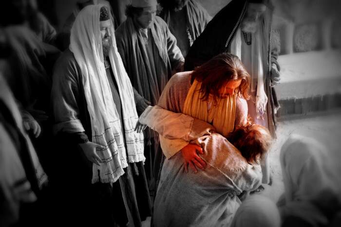 Jesus cura homem endemoninhado