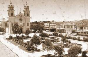 Matriz de São José e Dores em 1950 Matriz de São José e Dores em 1950