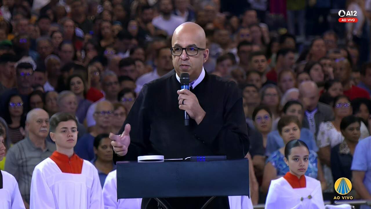 Reprodução/ YouTube Santuário Nacional Reprodução/ YouTube Santuário Nacional