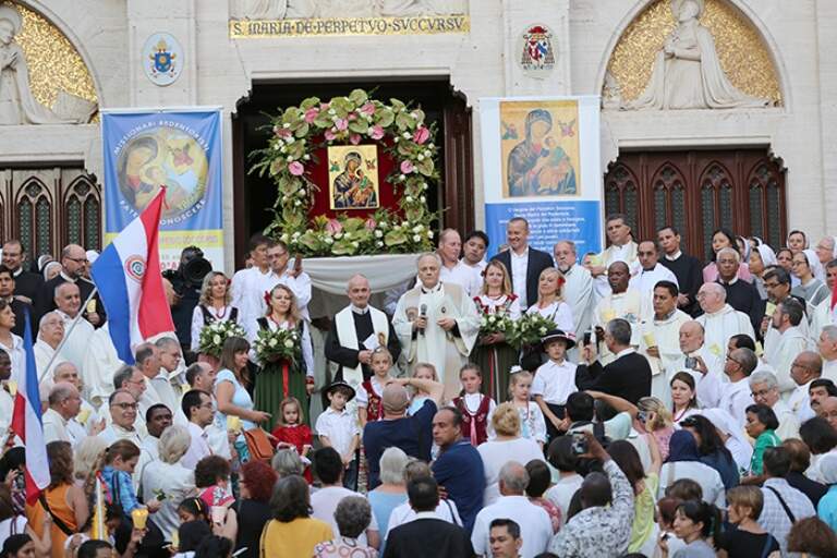 Missa da Festa de Nossa Senhora Perpétuo Socorro em Roma