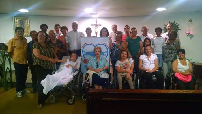 Missa dos 4 anos da pastoral da pessoa com deficiência da Arquidiocese do Rio no dia 31 de out de 2014. 