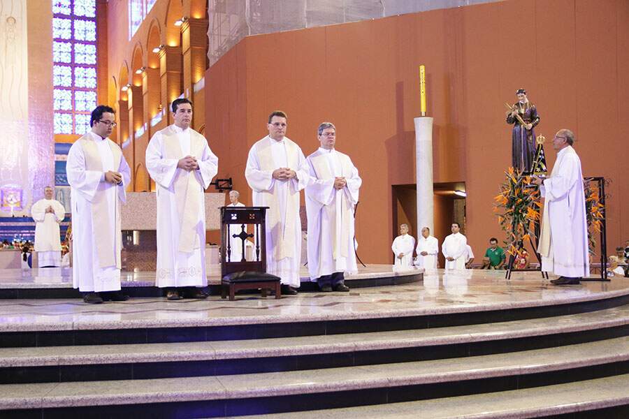 Missa de envio da imagem jubilar de Aparecida &agrave; Diocese de Rio do Sul (SC) - Foto: Ivan Simas