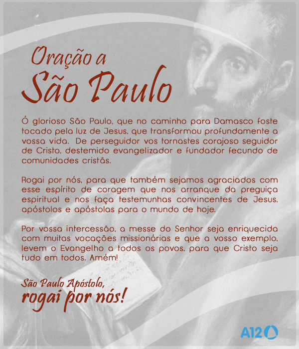 Oração a São Paulo 