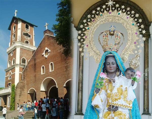 Nossa Senhora do Santo Rosário, nas Filipinas