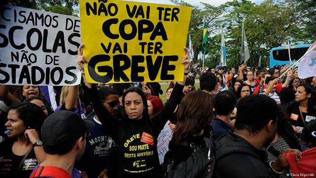 Protestos Copa - Tânia Rêgo / ABr