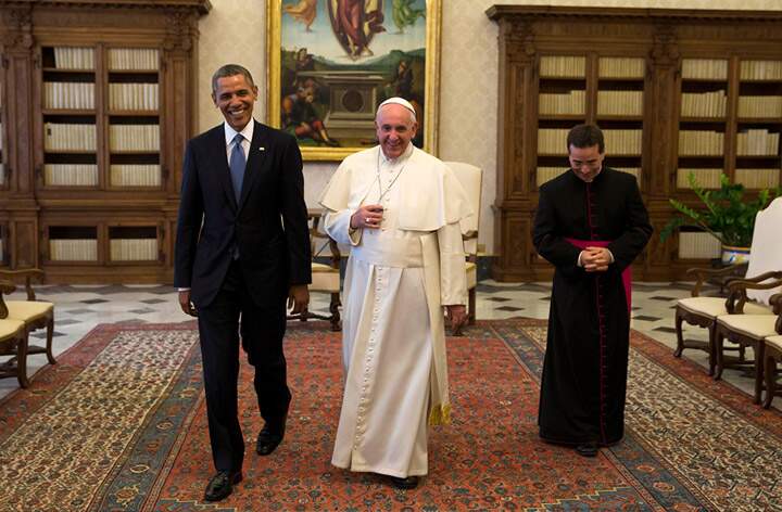 Papa Francisco e Barack Obama