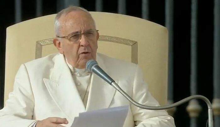 Papa Francisco na audiência geral de 3 de dezembro 2014 Papa Francisco na audiência geral de 3 de dezembro 2014