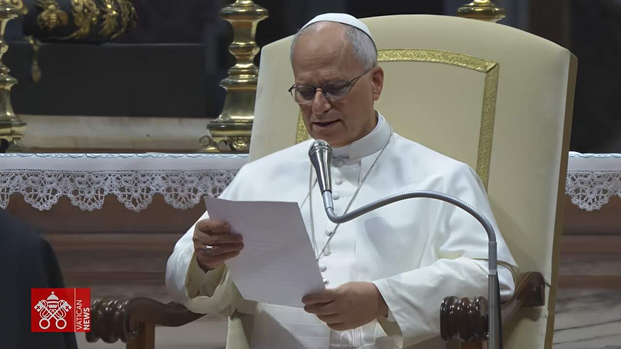 Reprodução/ YouTube Vatican News