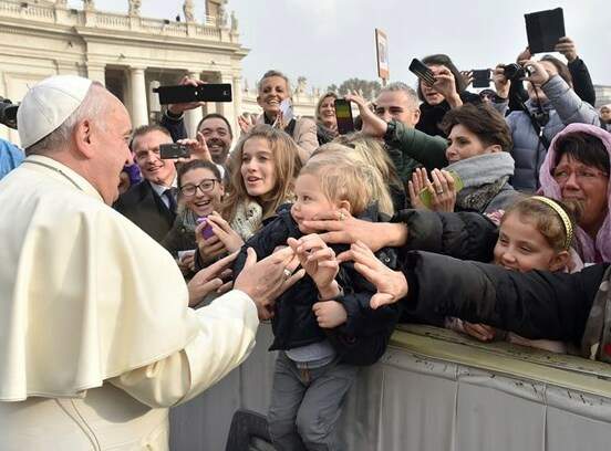 Papa na catequese