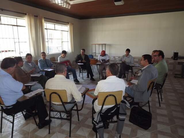 Pastoral Carceraria de Mariana reunida em maio passado.