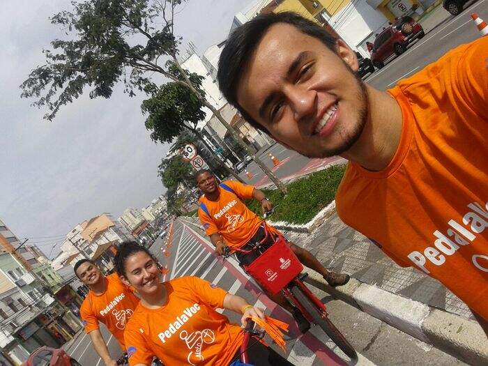 Pedalada Vocacional em S&atilde;o Paulo (credito arquivo pessoal) 