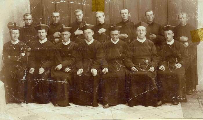 Pioneiros Alemães em 1894 (Foto: CDM/Santuário Nacional)
