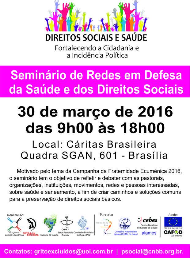 semin&aacute;rio brasilia