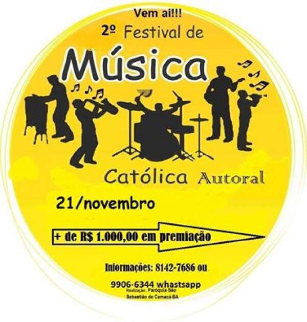 Festival Música - Camacan