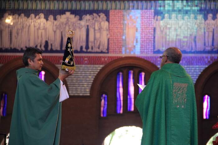 Envio da Imagem Jubilar para a Diocese de Tianguá (Foto Victor Hugo Barros) Envio da Imagem Jubilar para a Diocese de Tianguá (Foto Victor Hugo Barros)