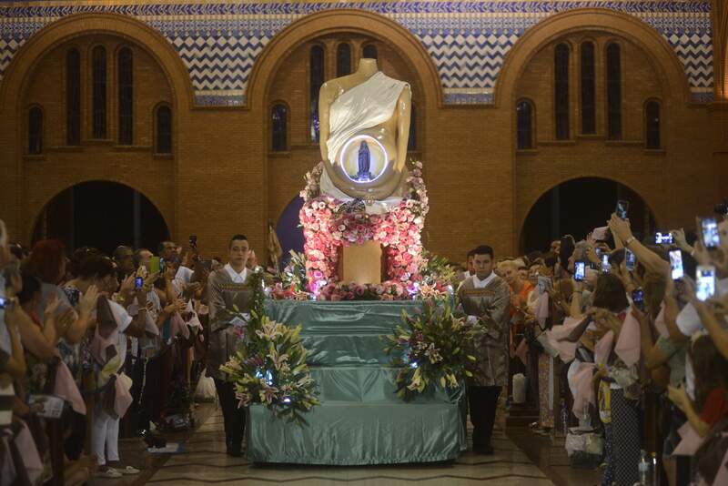 7&ordm; dia da novena em honra a Padroeira do Brasil - Foto: Thiago Leon
