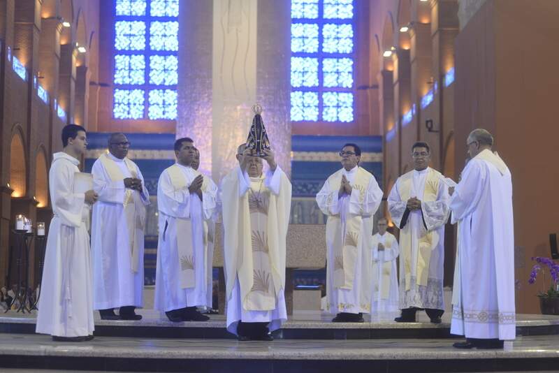 Diocese de Itabuna (BA) recebe imagem jubilar de Aparecida no Santuário Nacional - Foto: Thiago Leon