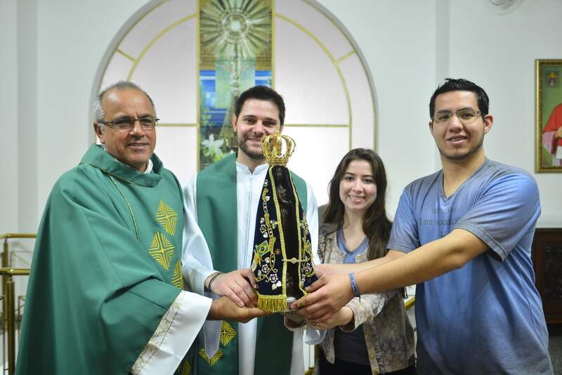 Envio da imagem peregrina à Diocese de Caxias do Sul (RS)