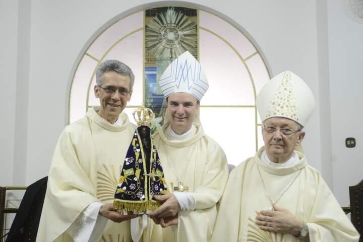 Missa de envio da Imagem jubilar para Diocese de Marília