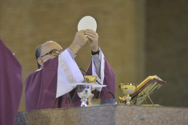 Missa de Cinzas no Santuário - foto: Thiago Leon